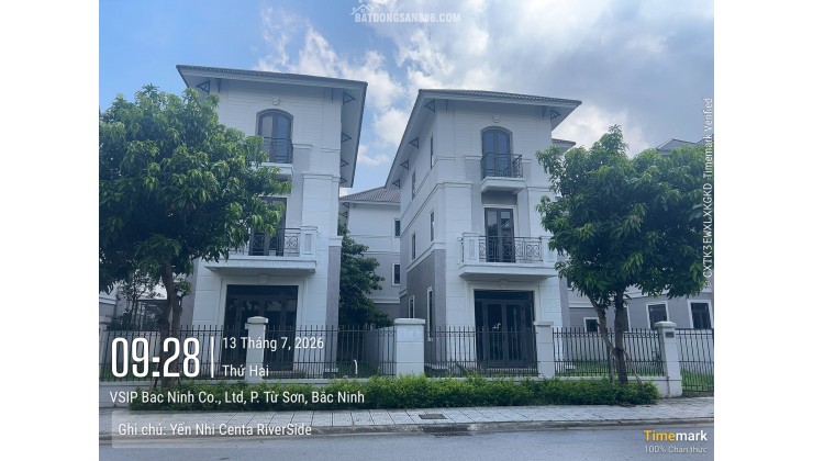 Chuyển nhượng: Biệt thự đơn lập đẹp tại Centa City, sổ sang tên, cam kết không kê chênh giá
